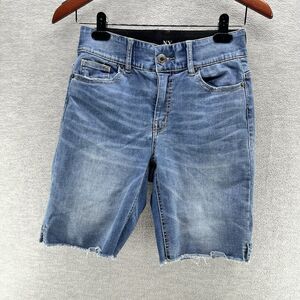 NY & CO CURVY SCULPTING - Women's Blue Shorts Size 6   A17b
